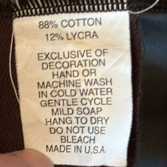 💗🐴BROWN FULL SEAT RIDING PANTS - HEAVY WEIGHT - EQUISSENTIALS, INC 36🐴💗 - Picture 7 of 11